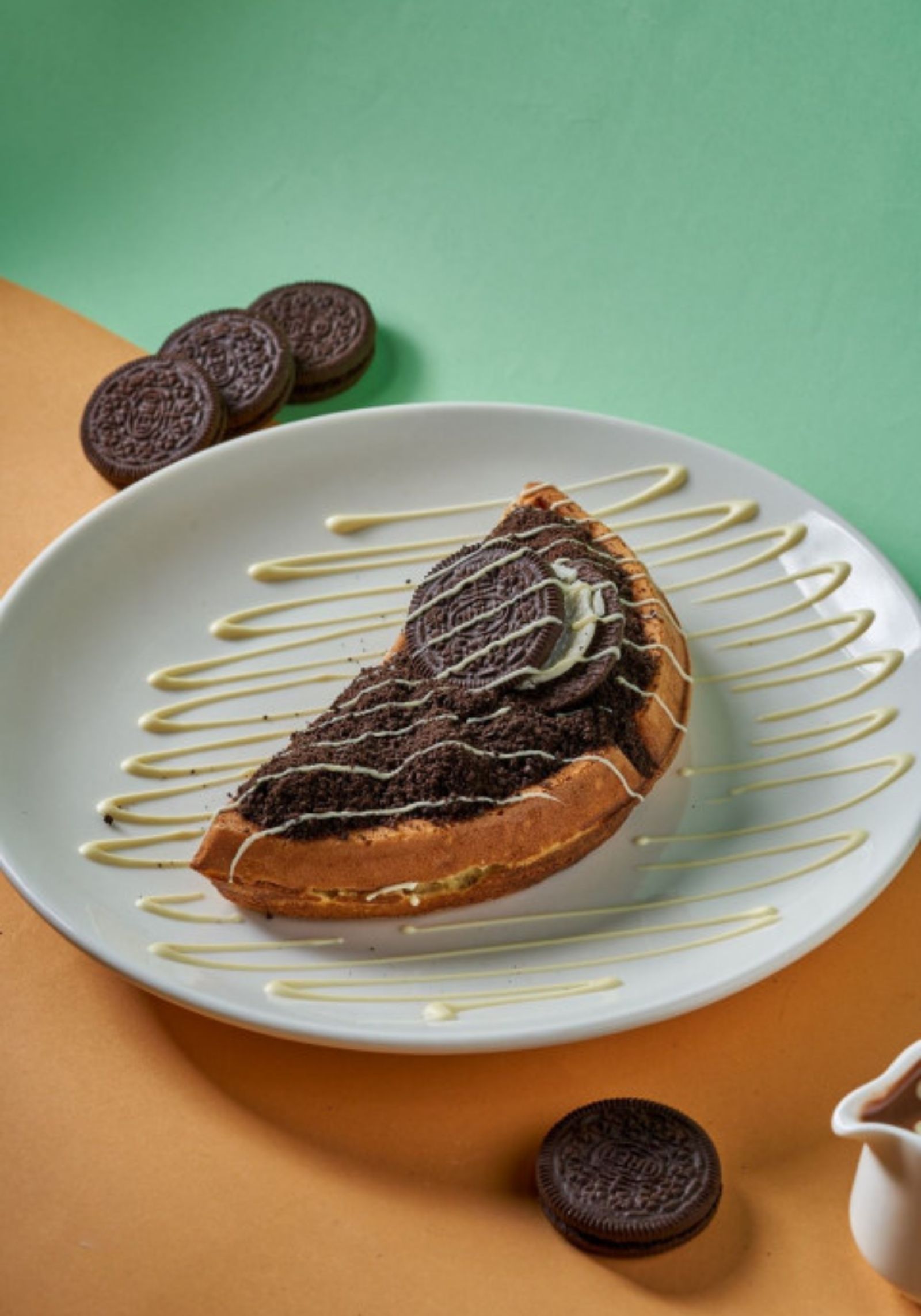 { Oreo Waffle }